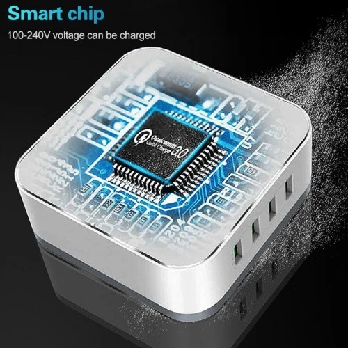 شارژر رومیزی LDNIO A8101 هشت پورت USB با فناوری QC 3.0