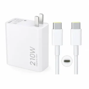 شارژر ۲۱۰ وات اصلی شیائومی مدل MDY-13-EU با پین دو تیغ